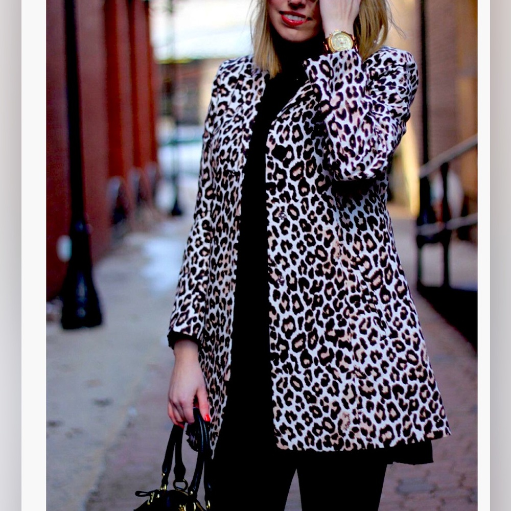 Leopard print jacket from H&M